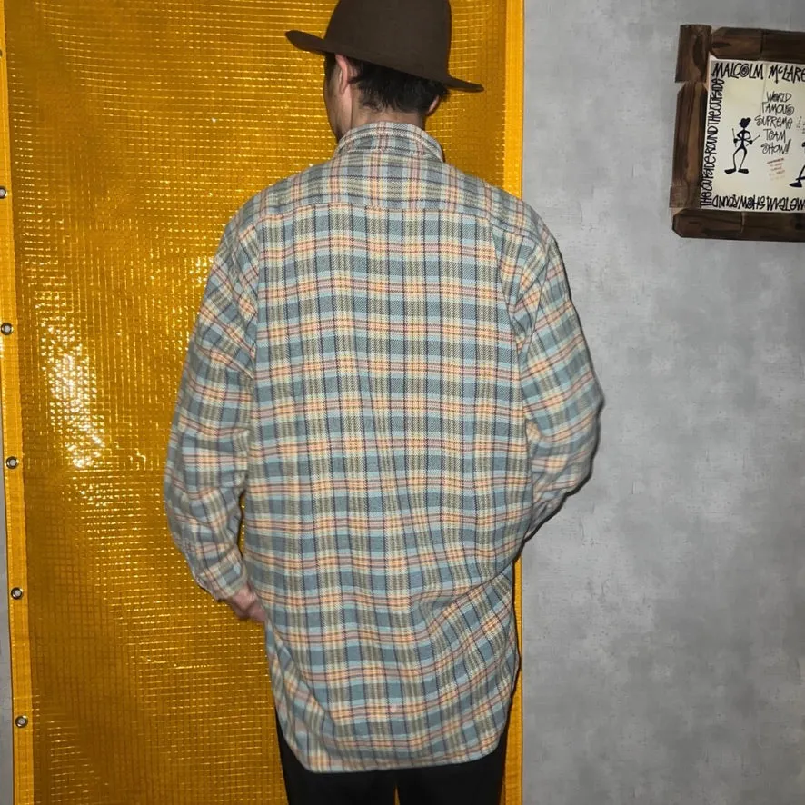 COTTON  FLANNEL GRANDPA P/O SHIRT