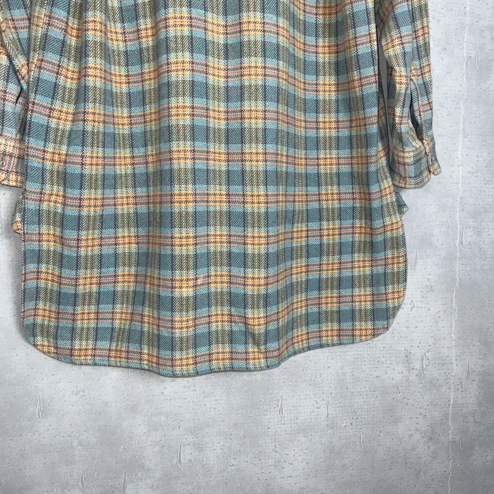 COTTON  FLANNEL GRANDPA P/O SHIRT