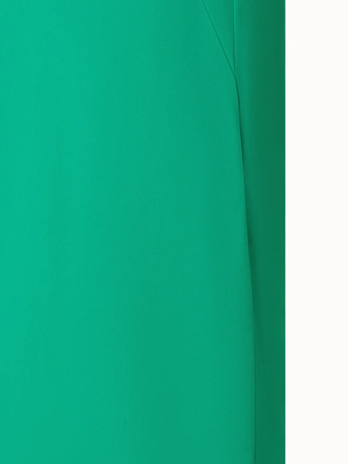 Cotton Stretch Gabardine Dress with Biker Collar