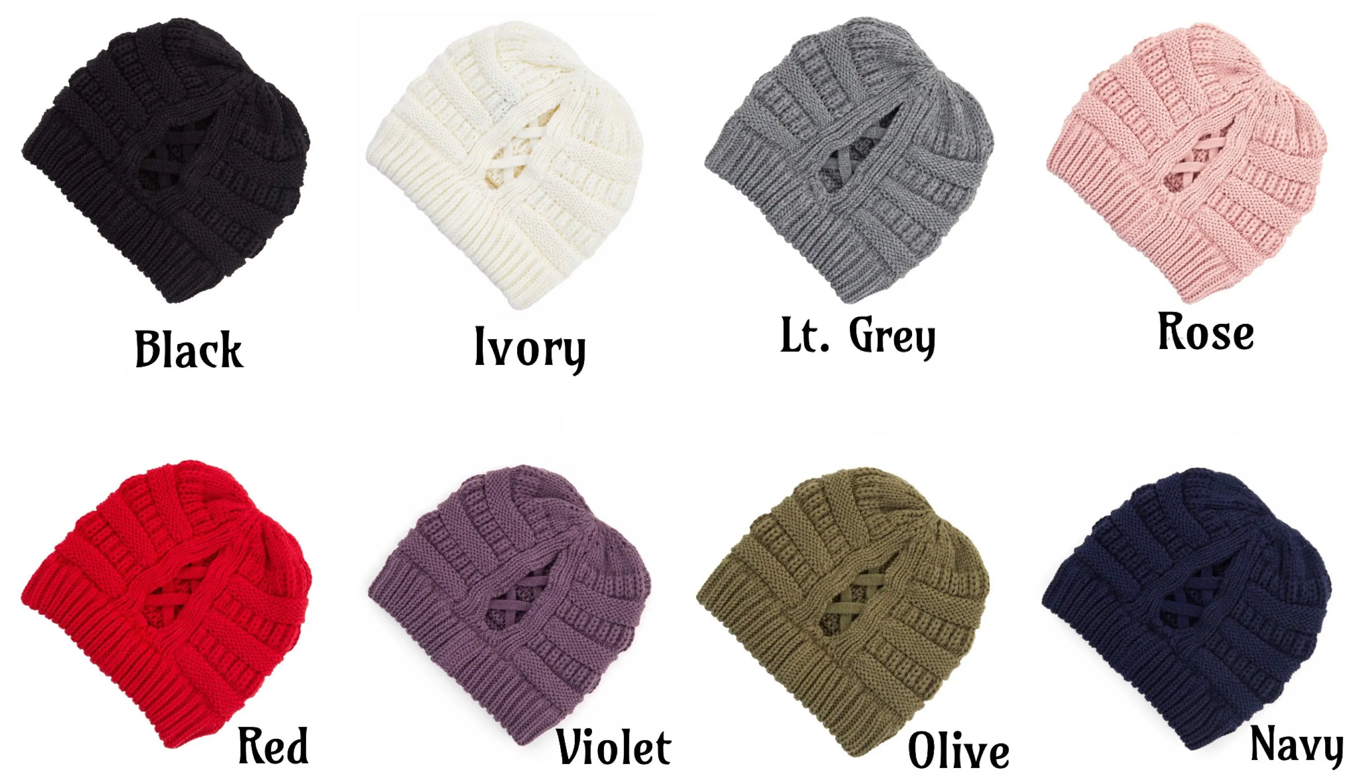 Criss Cross Beanie (Authentic CC)