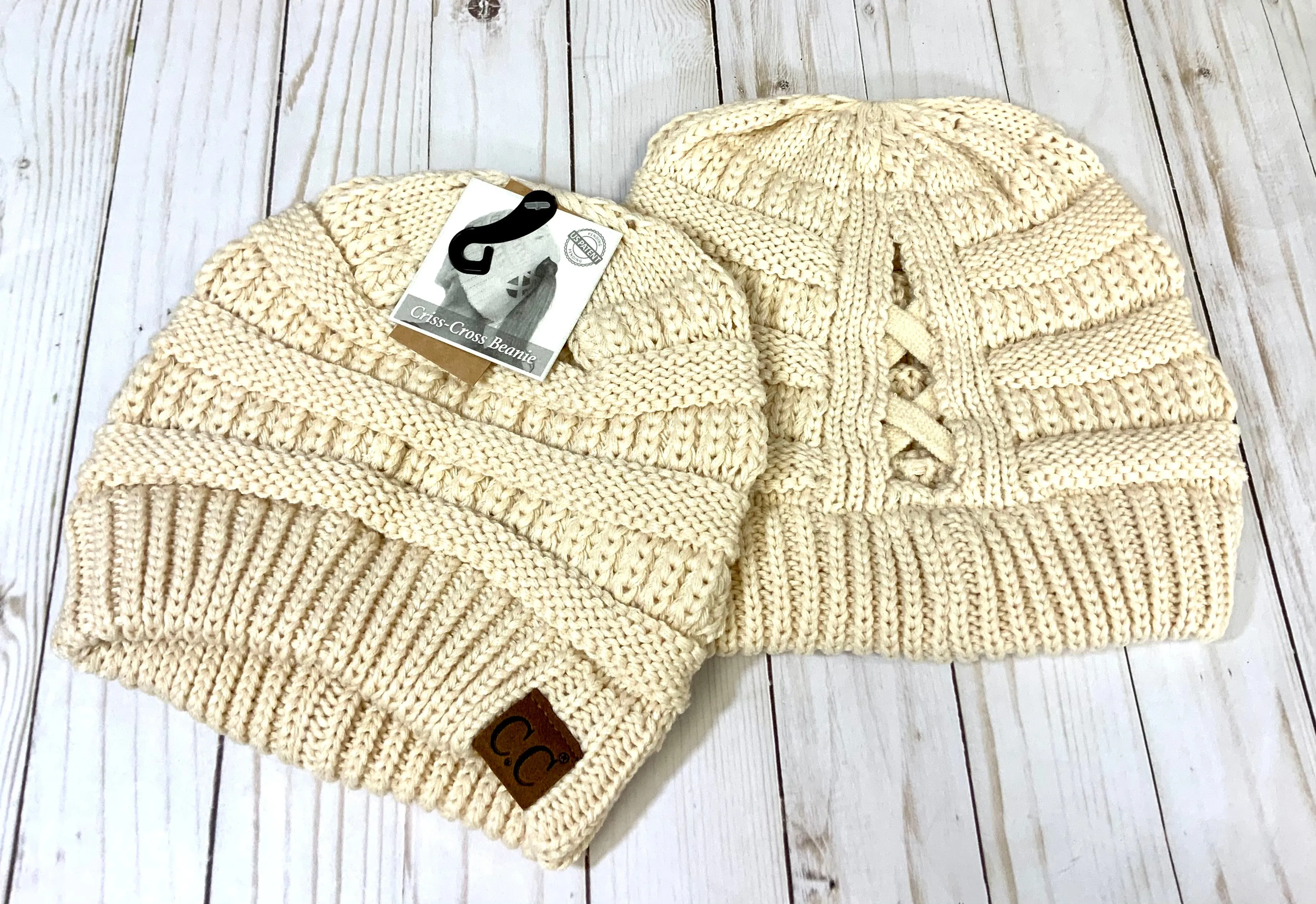 Criss Cross Beanie (Authentic CC)