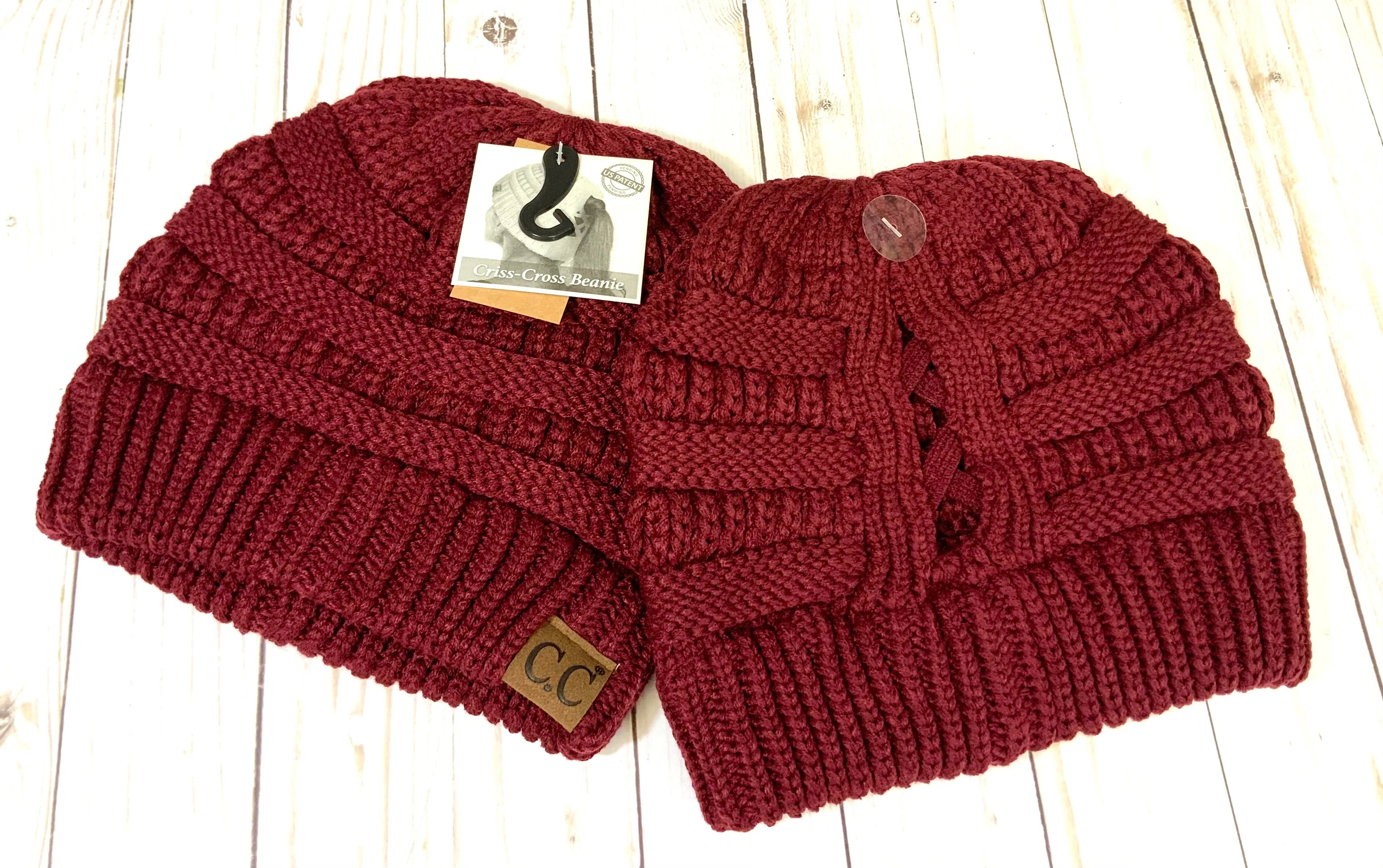 Criss Cross Beanie (Authentic CC)