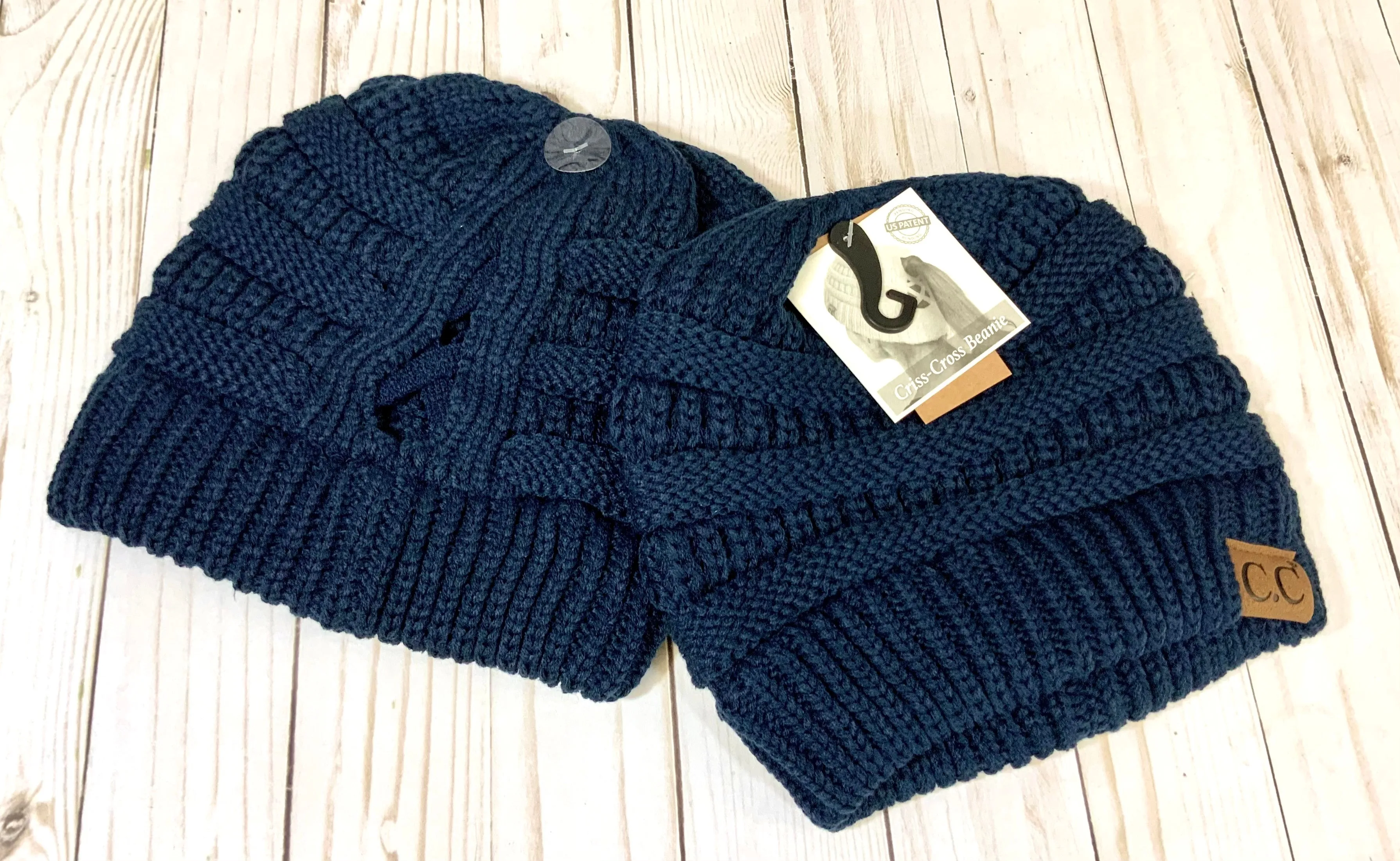 Criss Cross Beanie (Authentic CC)