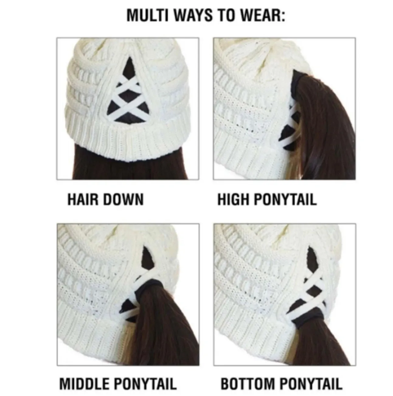 Criss Cross Beanie (Authentic CC)