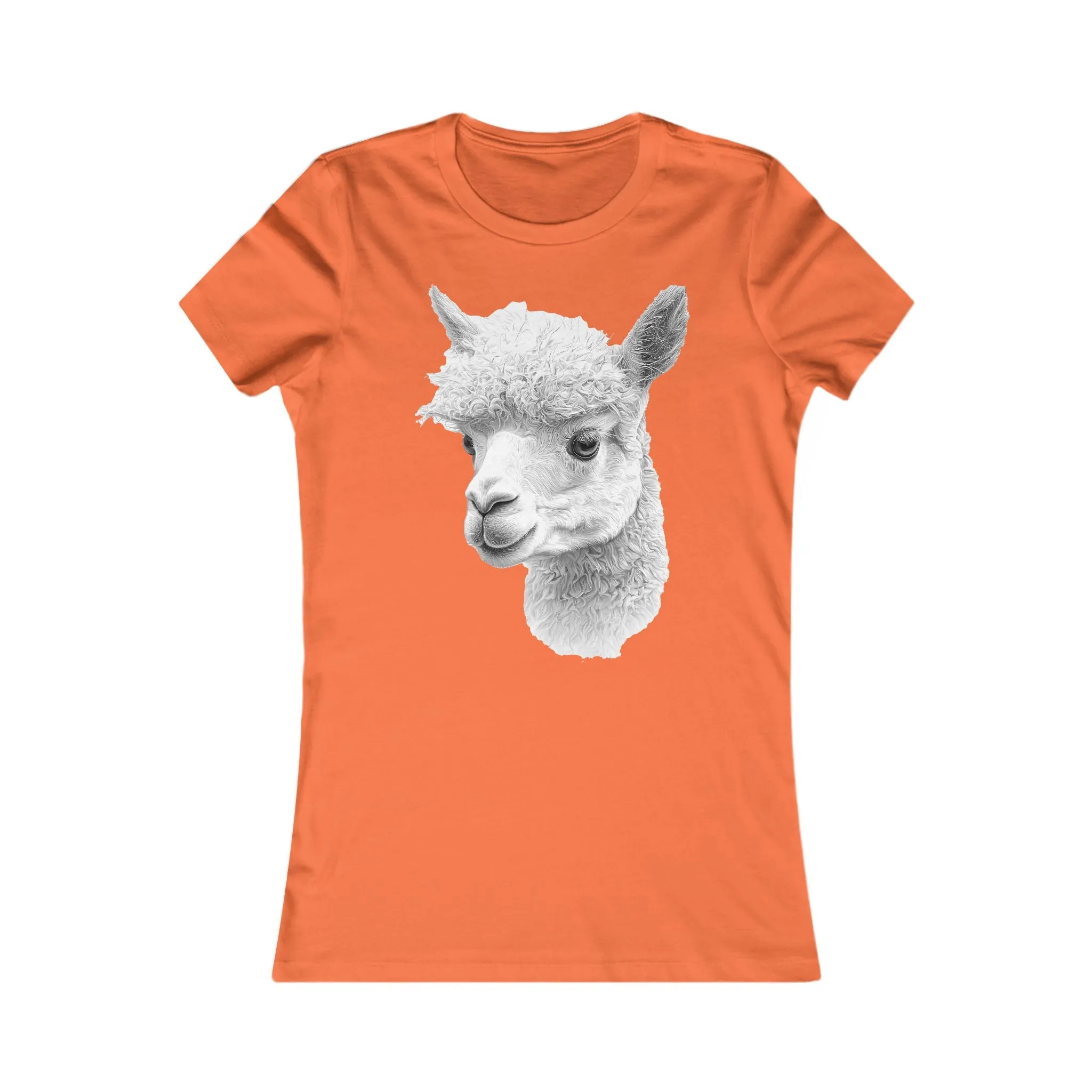 Cute Alpaca 2 - Women's Favorite Tee - Fun & Stylish Casual Shirt UK