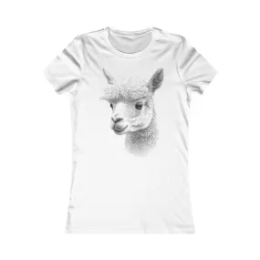 Cute Alpaca 2 - Women's Favorite Tee - Fun & Stylish Casual Shirt UK
