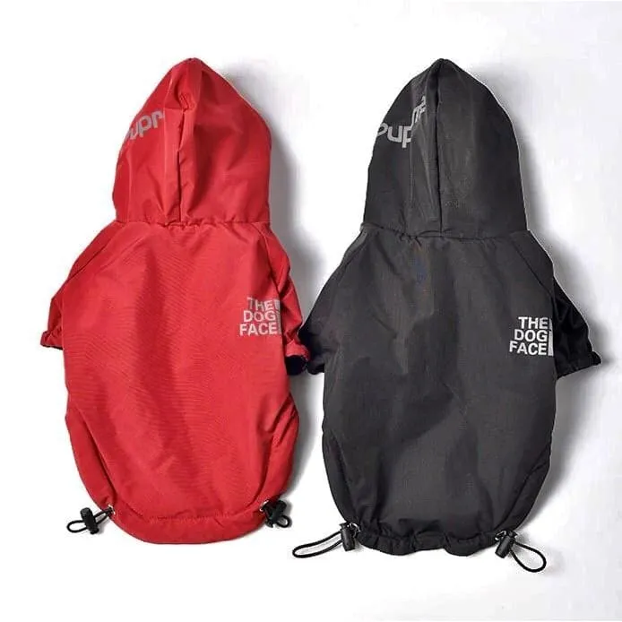 Dog Face Windbreaker Jacket for Dogs