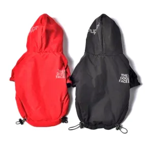 Dog Face Windbreaker Jacket for Dogs