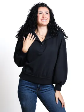 Dressed To Chill Pocket Half-Zip Pullover- Final Sale
