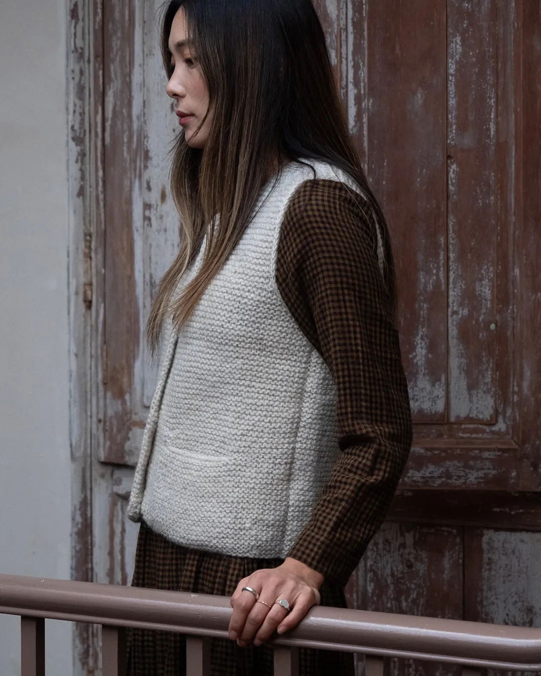 Elaine Cropped Waistcoat