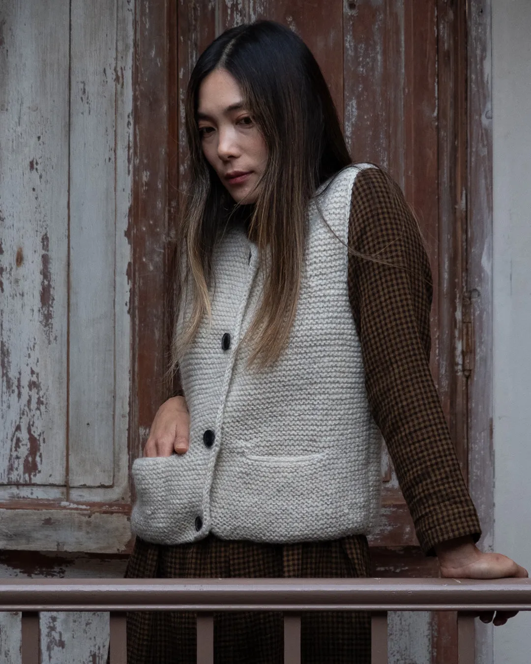 Elaine Cropped Waistcoat
