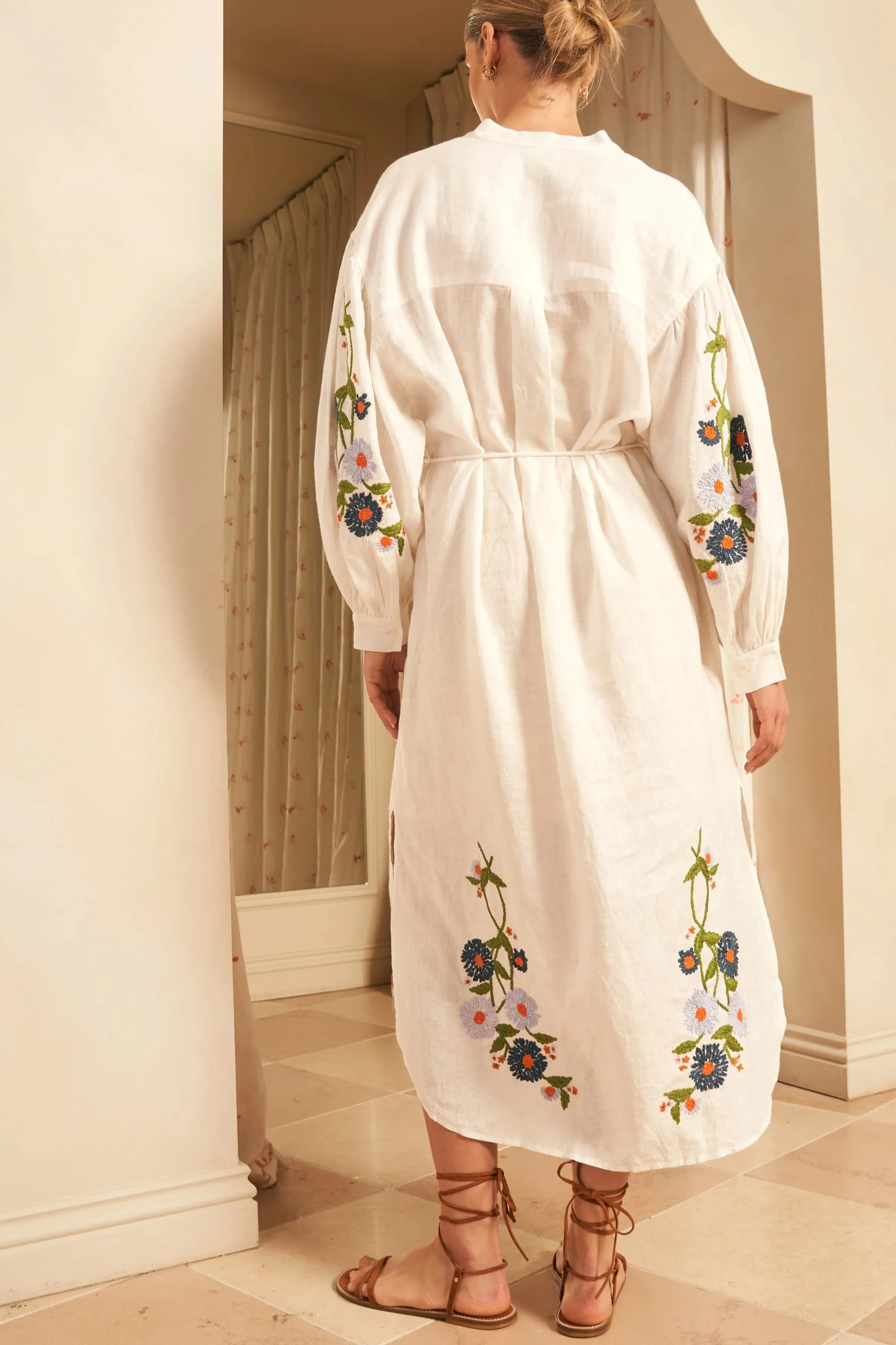 Everly Dress in Camelia Romero