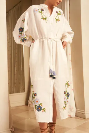 Everly Dress in Camelia Romero