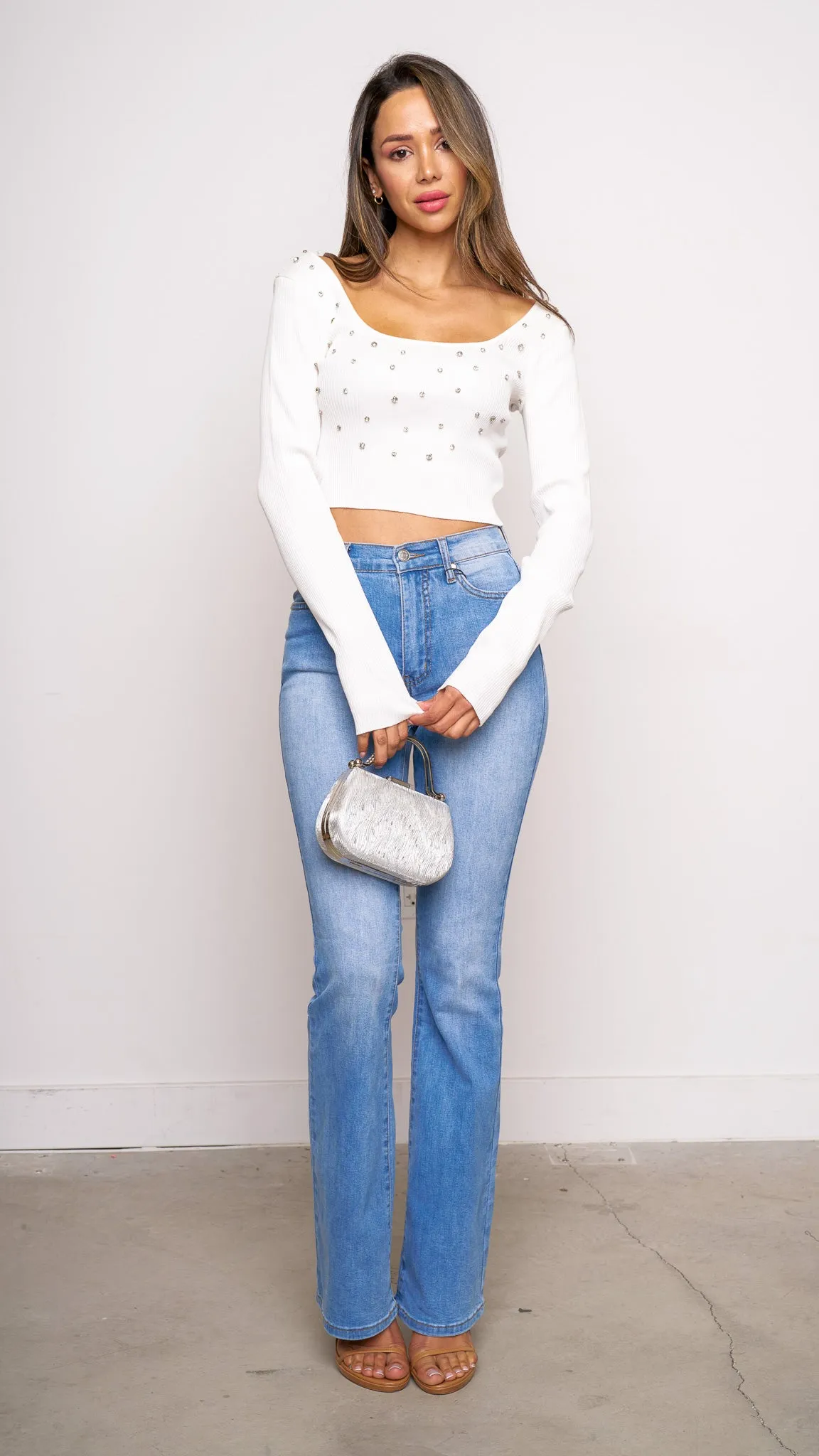 Fayete Top in white