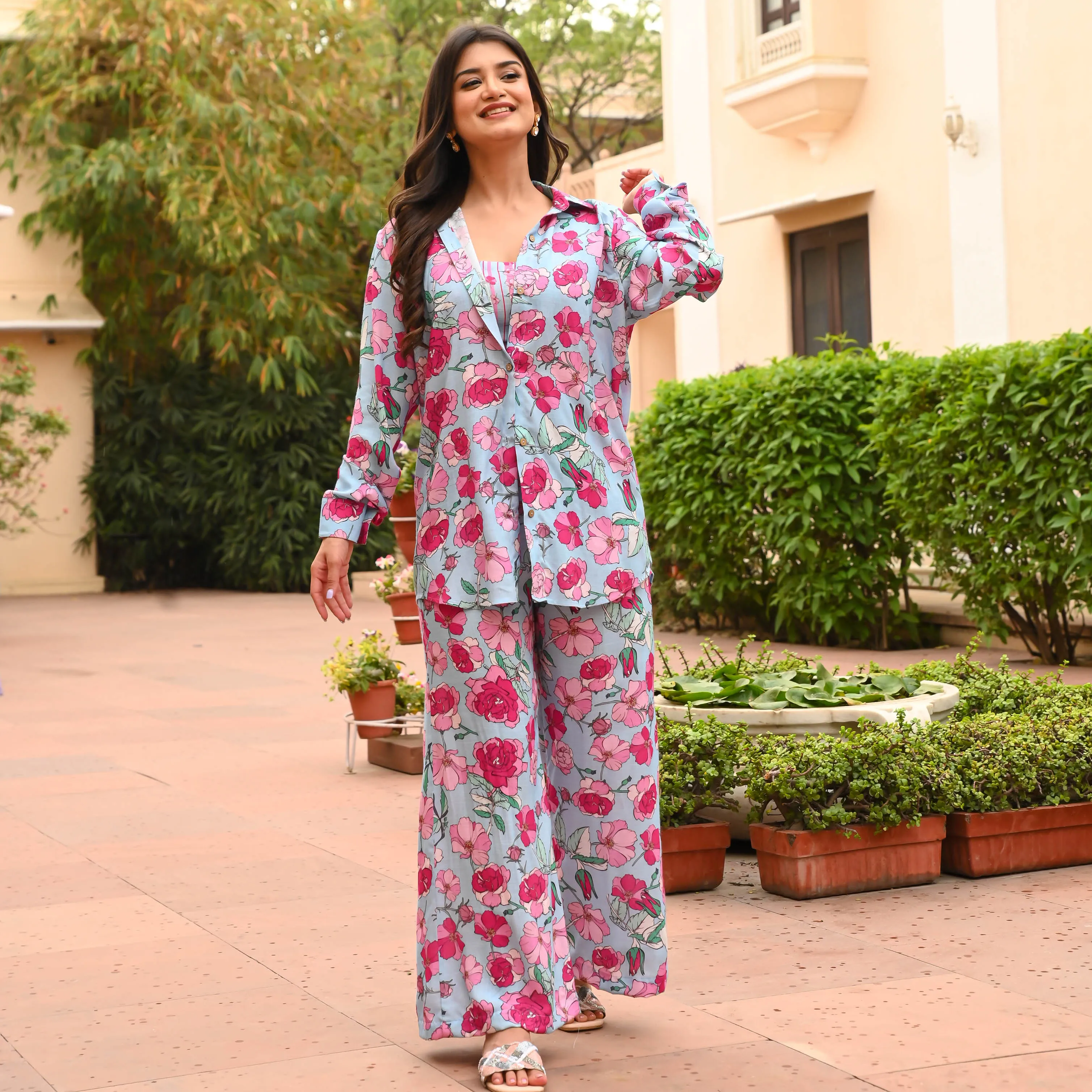 Floral Frenzy Shirt & Pants