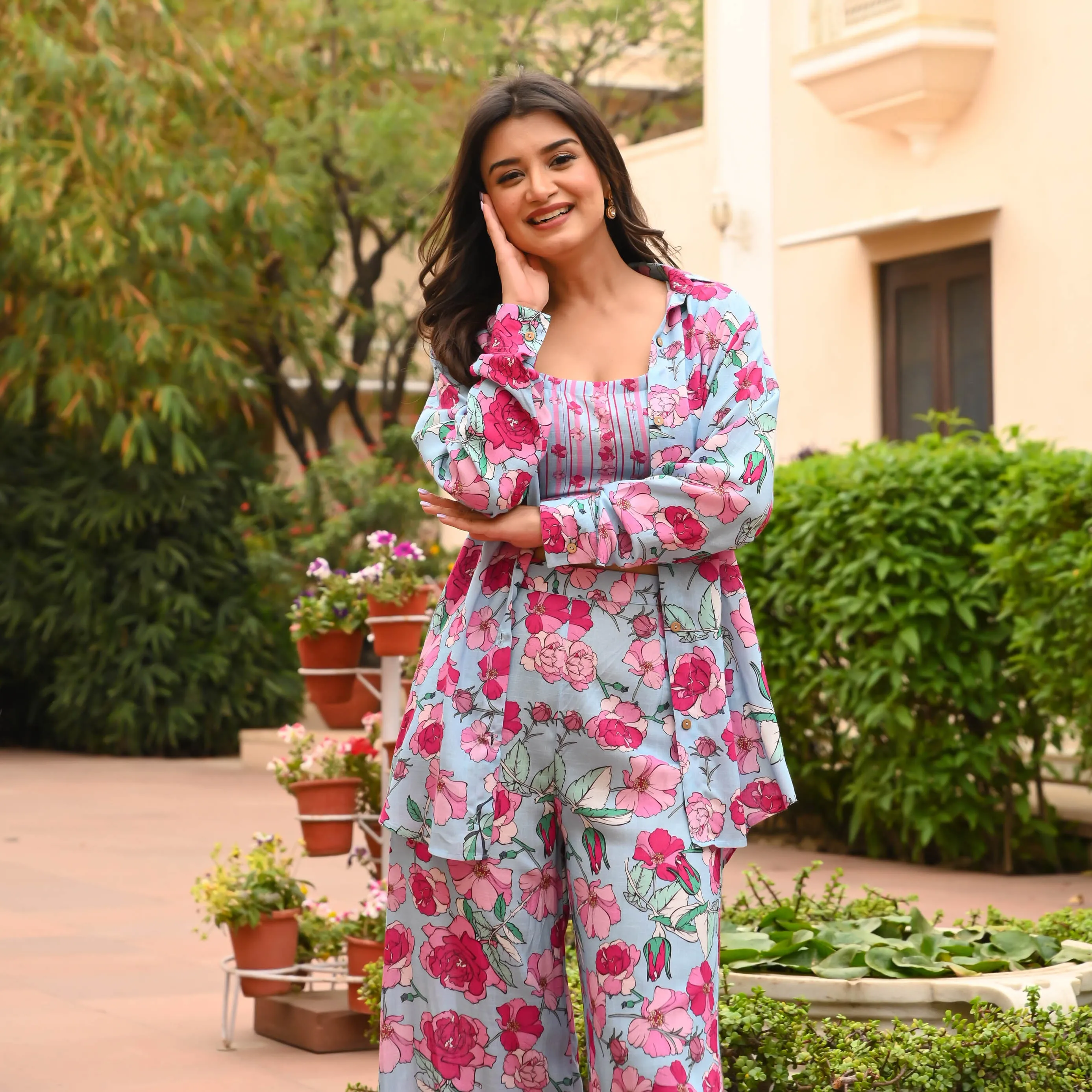 Floral Frenzy Shirt & Pants