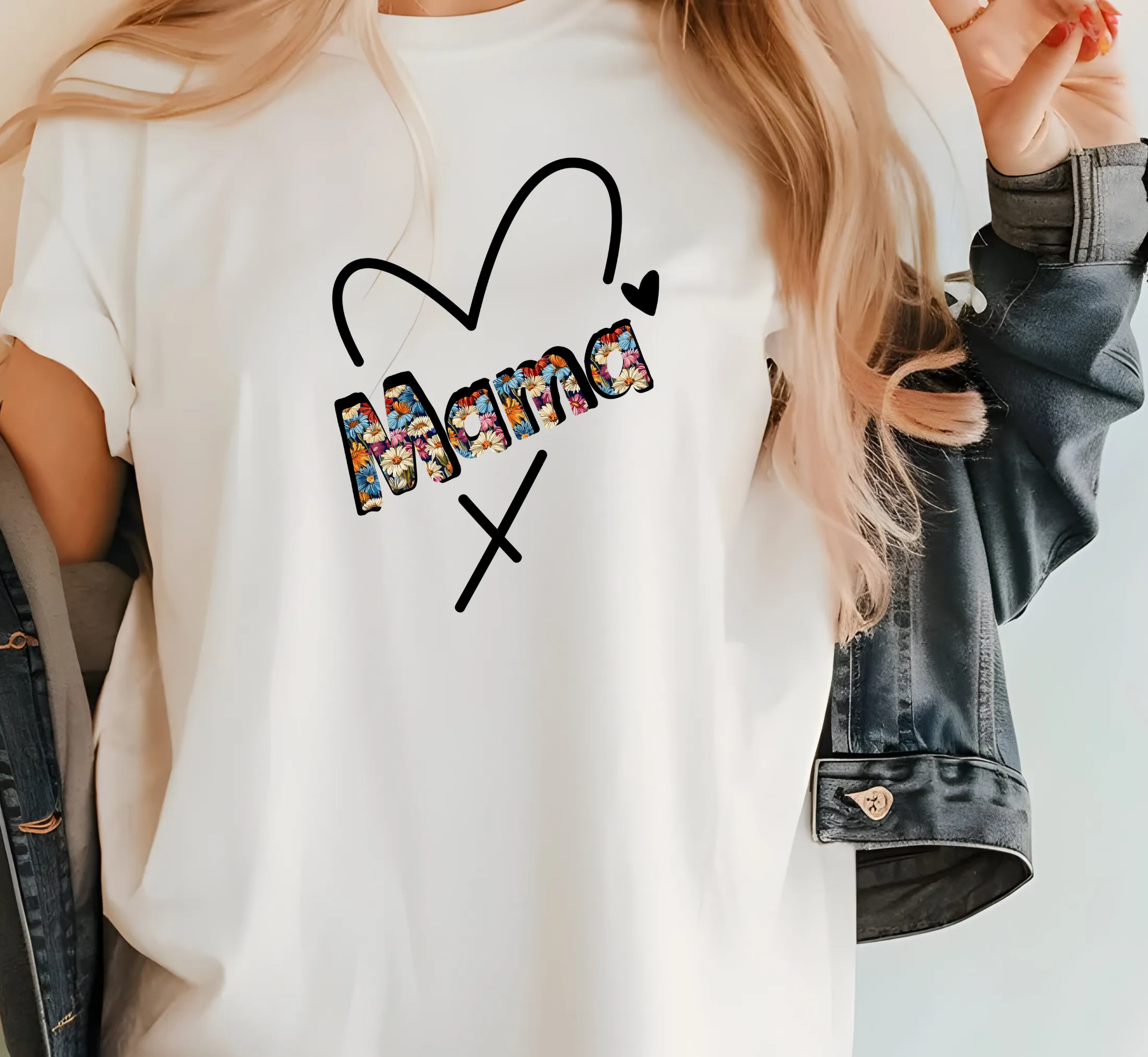 Floral Mama T Shirt