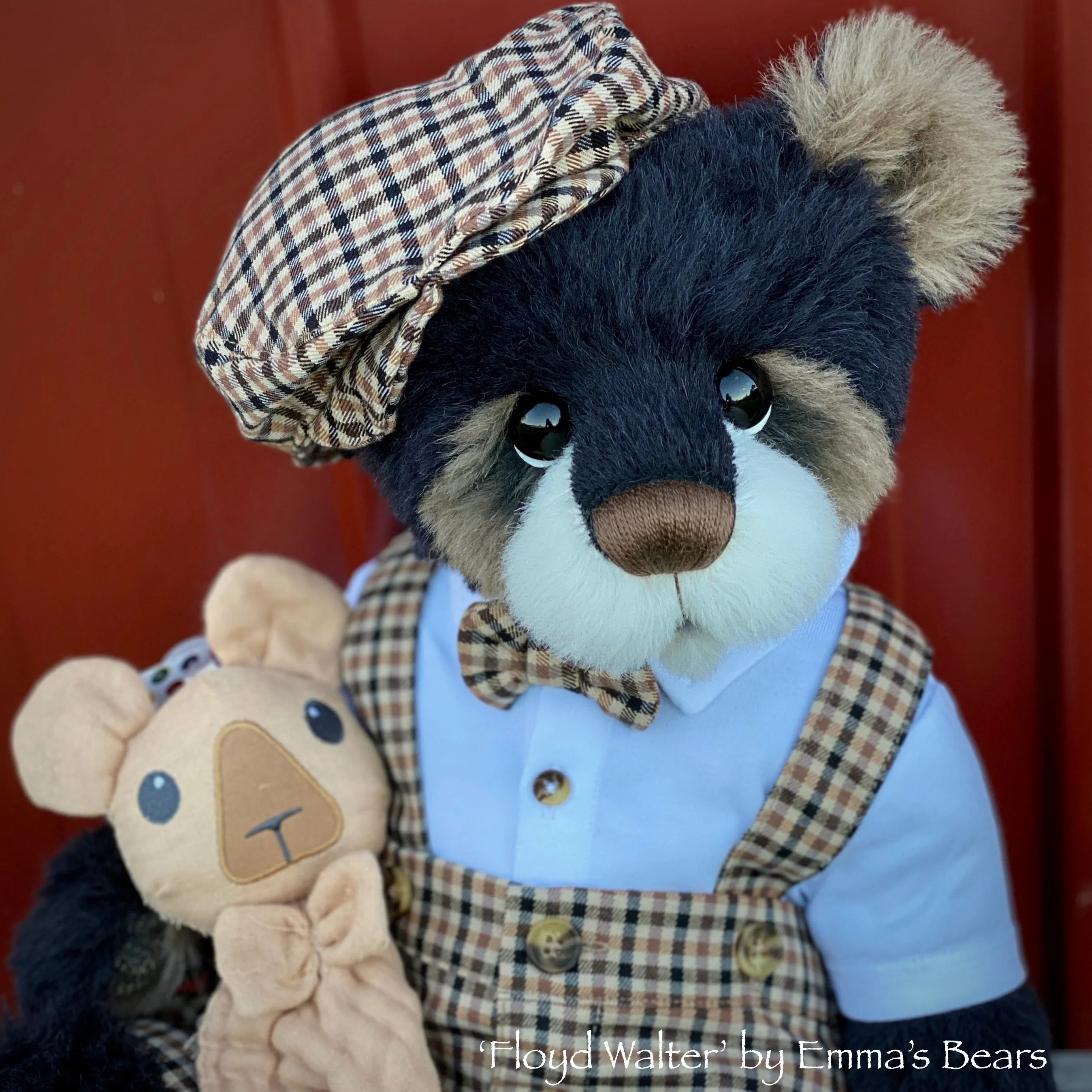 Floyd Walter - 18" Baby Artist Bear by Emma's Bears - OOAK
