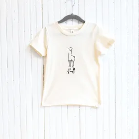 Fluff Toddler Alpaca T-Shirts