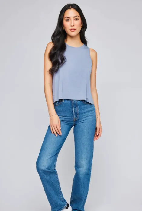 GENTLE FAWN DIANA TANK - BLUE
