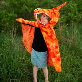 Grandasaurus Pterodactyl Cape - Orange (Size 4-6 yrs)