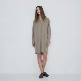 Green Shirt Dress