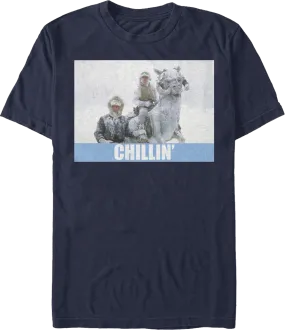 Han Solo and Luke Skywalker Chillin' Star Wars T-Shirt