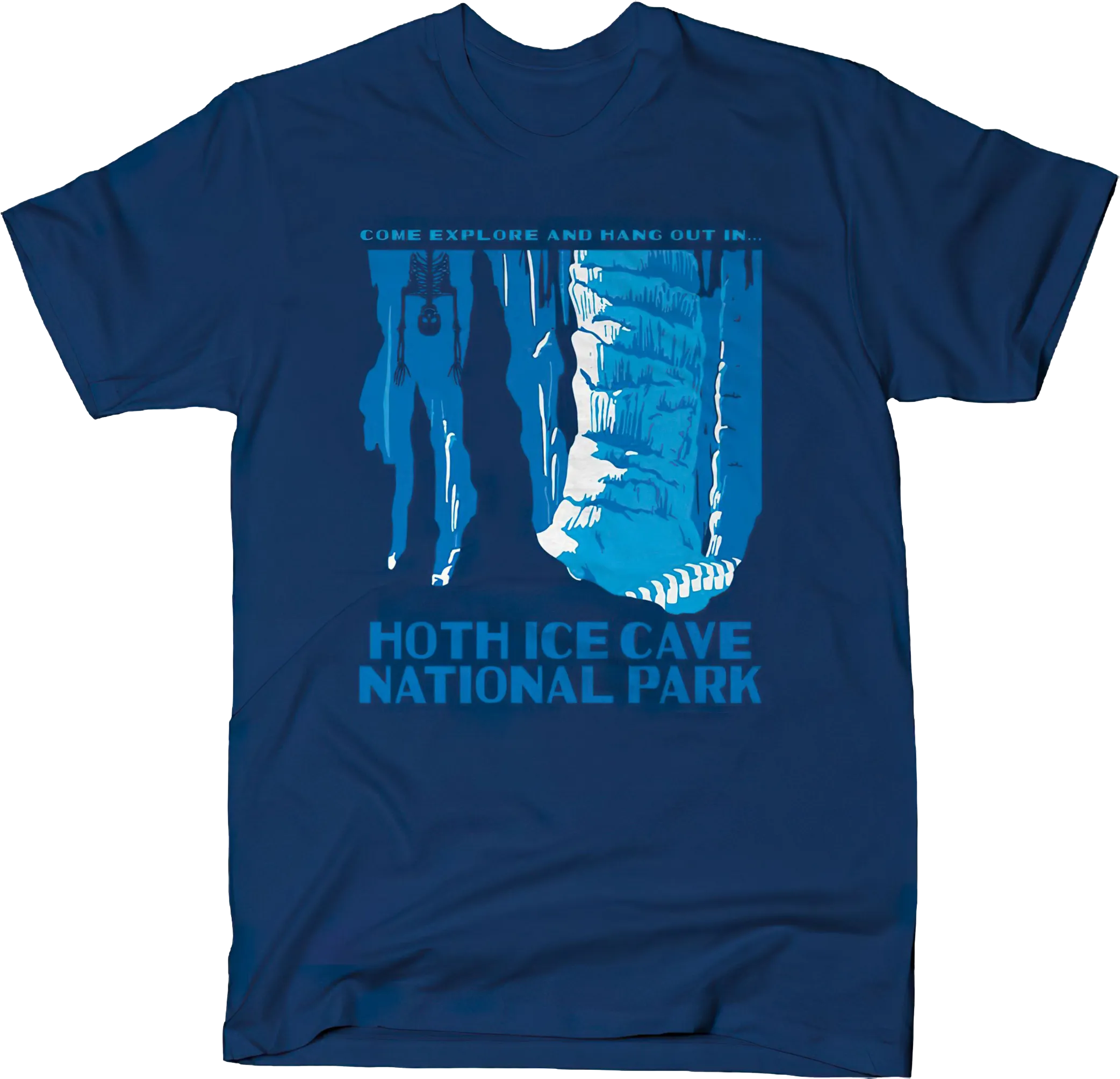 Hoth Ice Cave National Park Star Wars T-Shirt