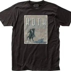 Hoth Postcard Star Wars T-Shirt