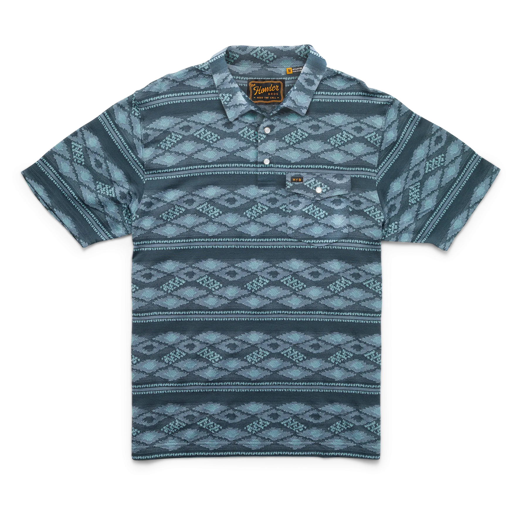 Howler Brothers Ranchero Jacquard Polo
