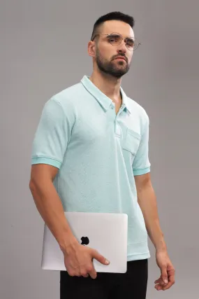 Icy Arctic Mens Polo Shirt