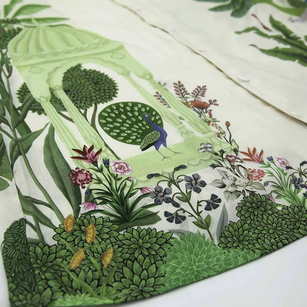 Indian Garden Rayon Short Sleeve Shirt