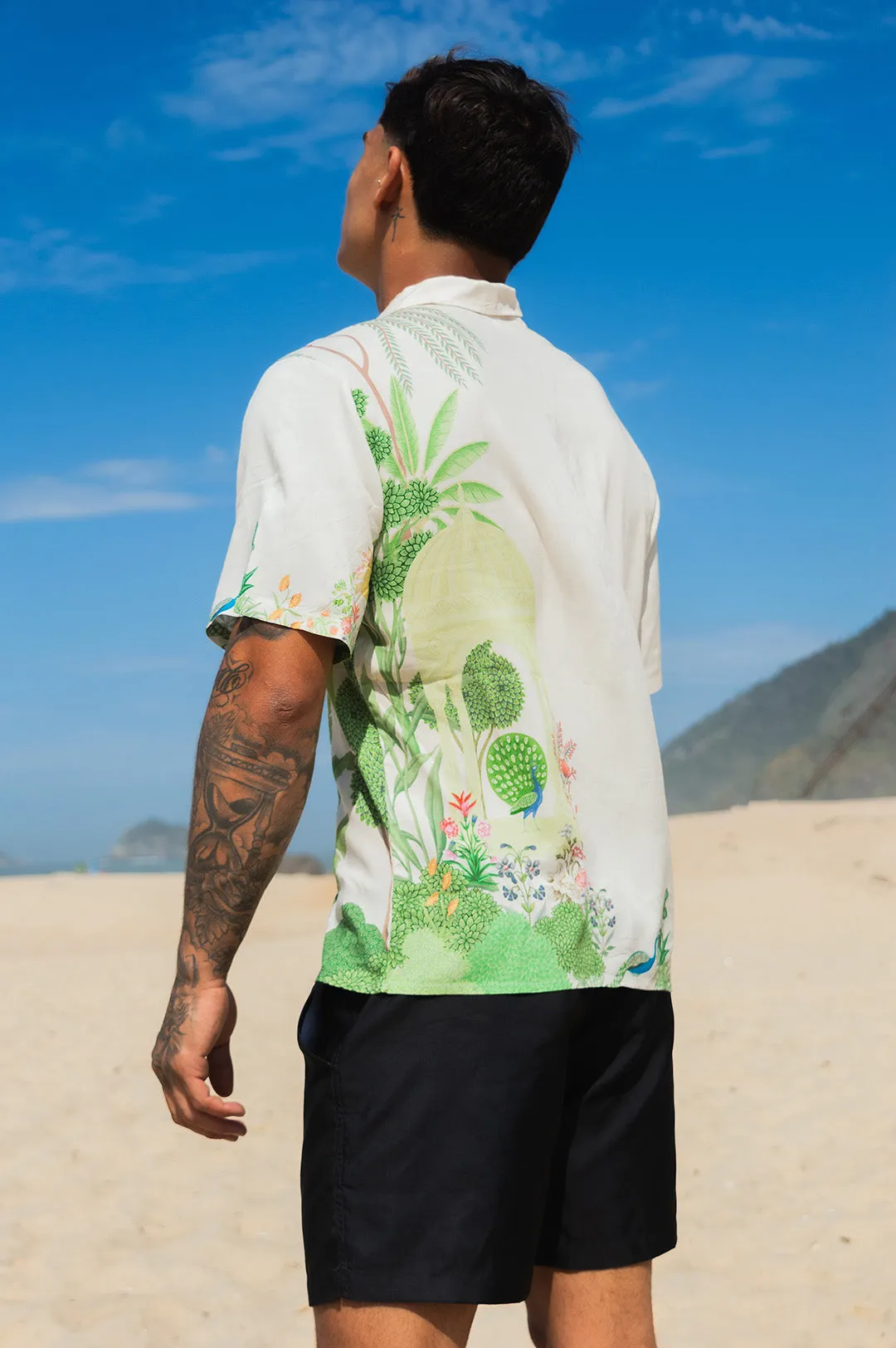 Indian Garden Rayon Short Sleeve Shirt