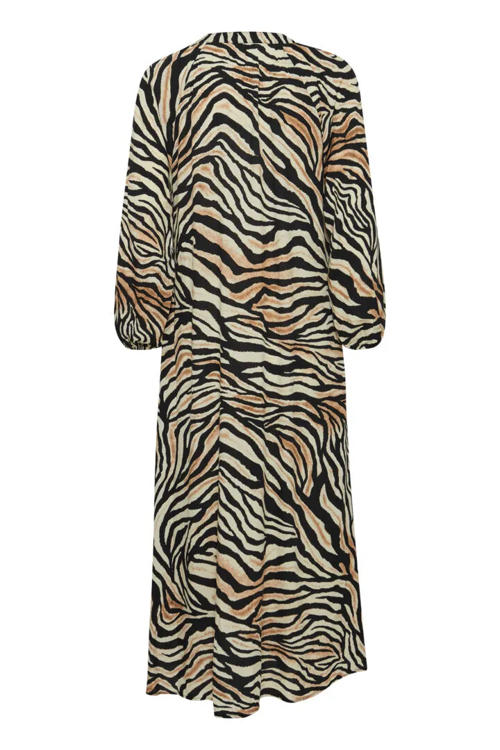 Joella Long Shirt Dress - Cement Mix