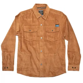 Kavu Petos L/S Overshirt Bronze Brown