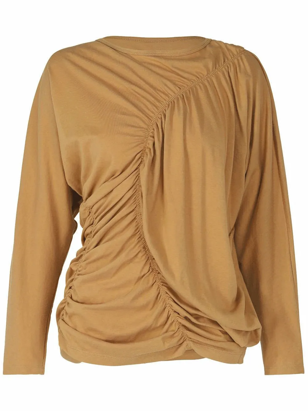 Leaf Vein Jersey Knit Top
