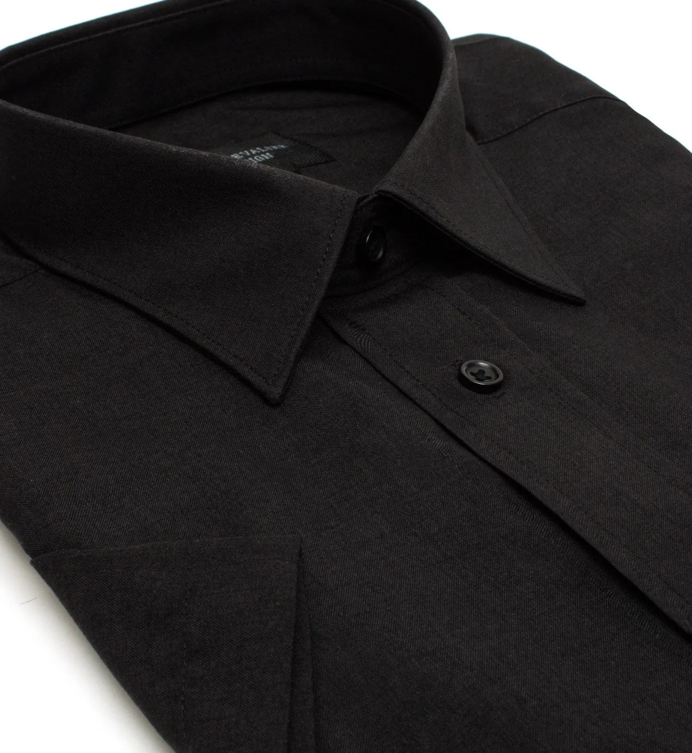 Leo Chevalier 100% Micro Polyester Easy Care Dress Shirt