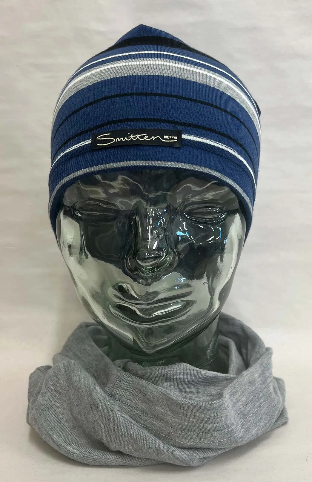 Lightweight Patterned and Striped Skull Cap Sports Beanie