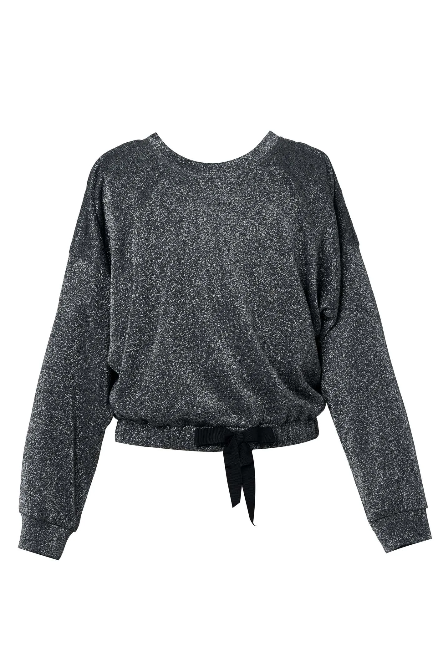 Little Girl's Metallic Shimmer Sweatshirt