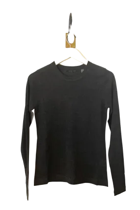 Longsleeve Tissue Cashmere T Coal