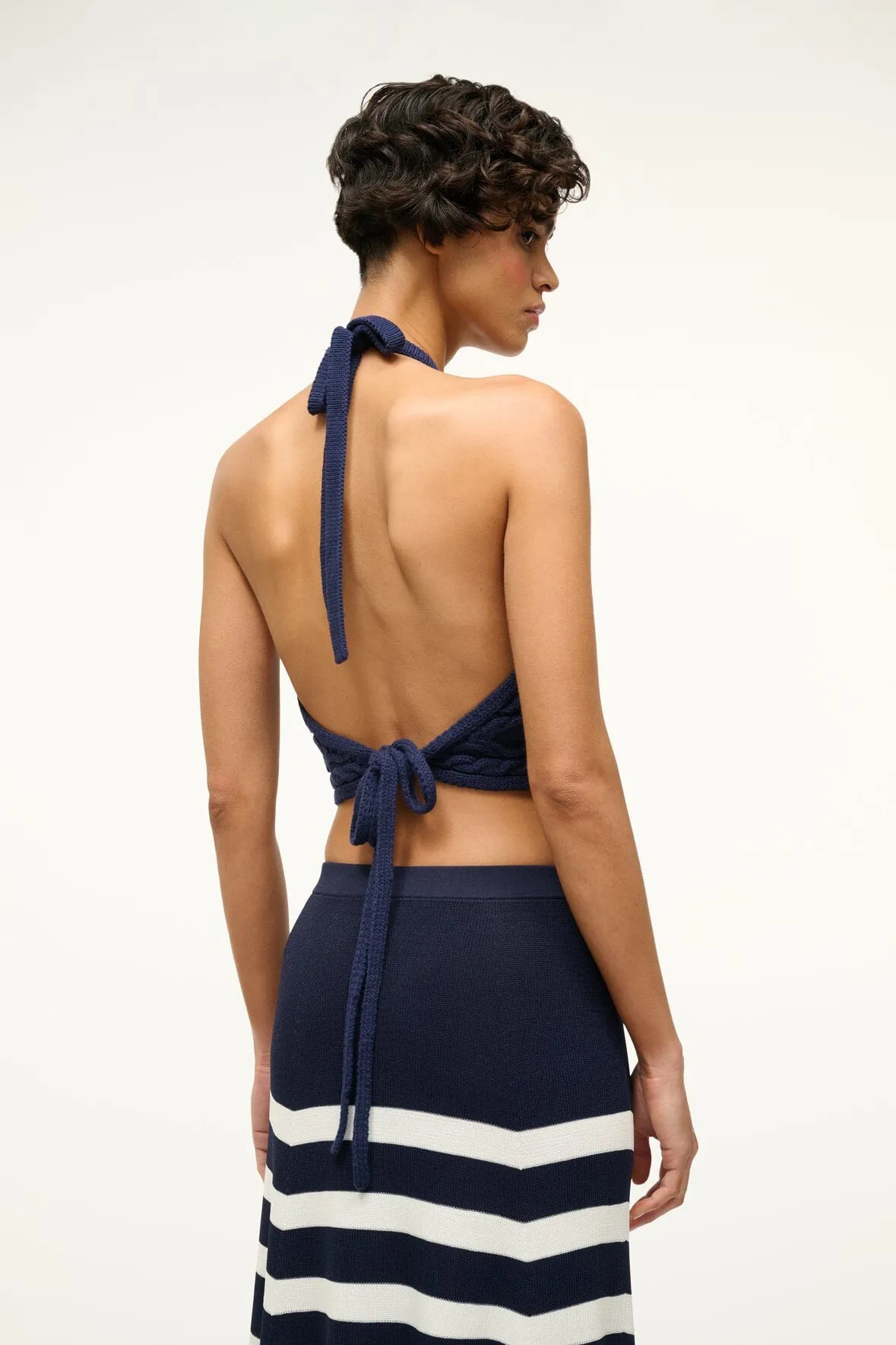 LORI TOP | NAVY