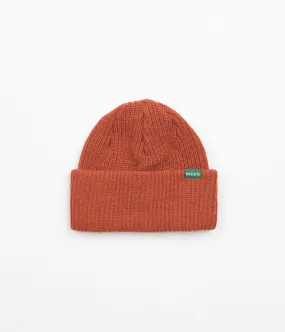 Magenta Script Beanie - Orange