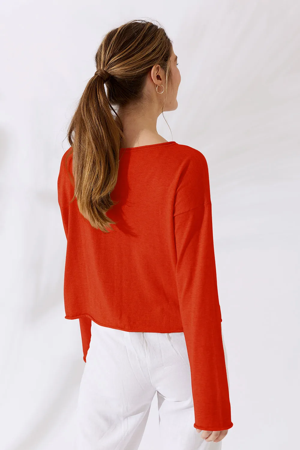 Malta Reversible Button Cardi - Last Chance