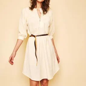 Marais Dress in Ecru