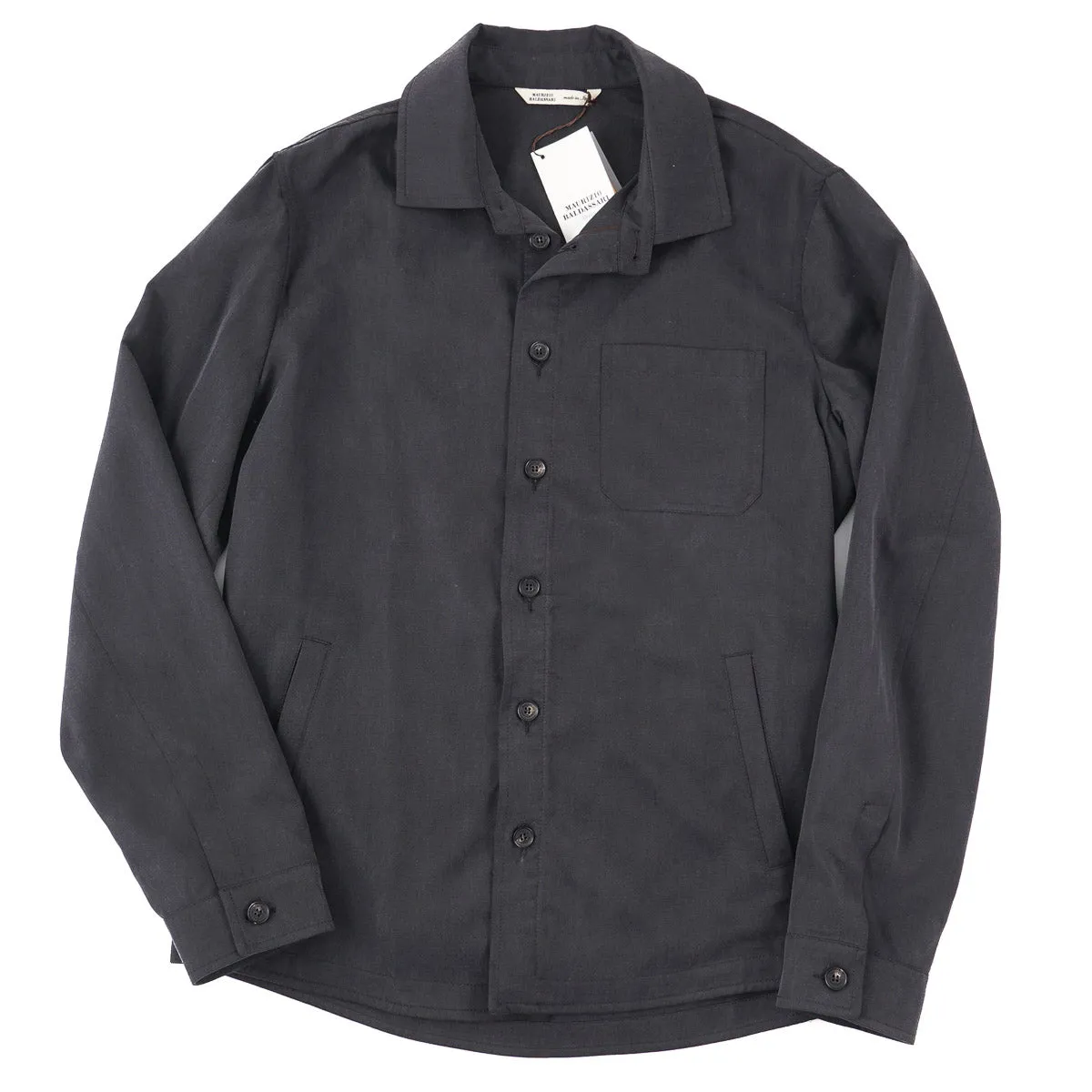 Maurizio Baldassari Silk-Cashmere Overshirt