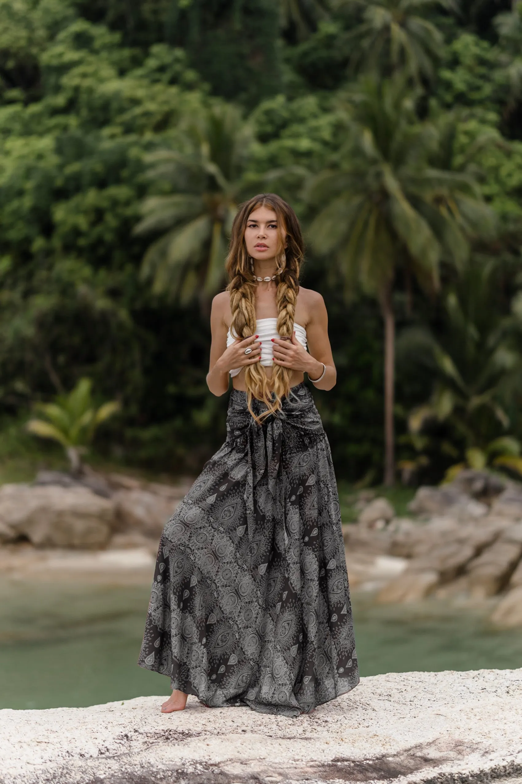 Maxi Skirt & Dress Lamai Black