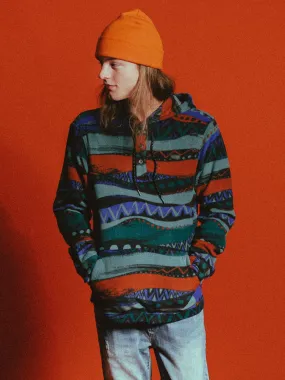 MENS FURNACE ANORAK PULLOVER HD - BLUE - CLEARANCE