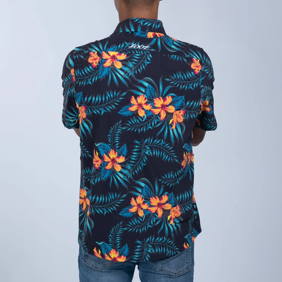 Men's Ltd Button Up Party Shirt - Hula