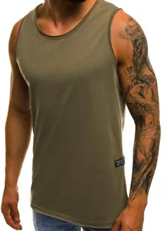 Men's Summer Casual Slim Sleeveless Shirt