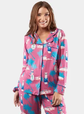 Miami Vice Alpacas Classic Pyjama Trouser Set
